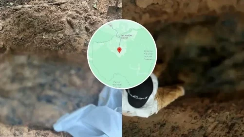 la identidad de los ocho campesinos asesinados y obligados a cavar su tumba