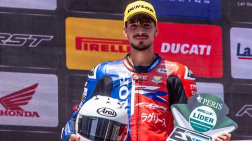 Muere a los 20 años el piloto Borja Gómez durante un entrenamiento