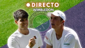 Carlos Alcaraz - Oliver Tarvet de Wimbledon, en directo: última hora y resultado de la segunda ronda del murciano en el All England