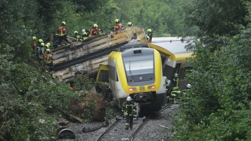 Un descarrilamiento de trenes en Alemania: evaluación provisional de 3 muertos y varios heridos