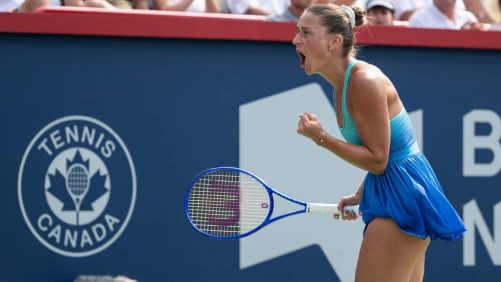 Inicio difícil para el partido: Kostyuk pudo superar dos eventos