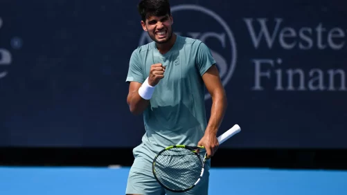 Carlos Alcaraz - Hamad Medjedovic de Cincinnati, en directo: resultado y última hora del partido de tercera ronda