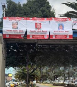 Carteles en Quito Hacen Referencia A Recompensa por Nicolás Maduro y OTROS Funciones del Régimen Venezolano | Ecuador | Noticias
