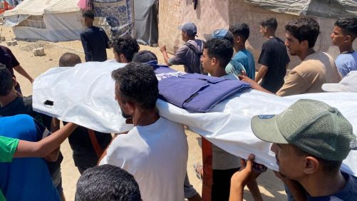 Los periodistas asesinados en Gaza: Netanyahu deplora un "accidente trágico"