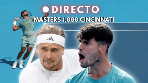 Carlos Alcaraz - Alexander Zverev del Masters 1.000 de Cincinnati, en directo: marcador, resultado y última hora de semifinales