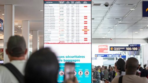Reanudación de vuelos en Air Canada: "Todavía se esperan 3-4 días de perturbaciones"