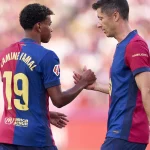 La UEFA multa a Lamine Yamal y a Lewandowski por incumplir las normas en un control antidopaje