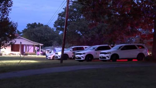 Varios pacificadores con globo en Virginia