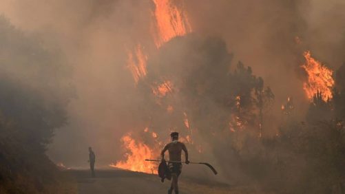 Al menos treinta arrestos relacionados con incendios en España