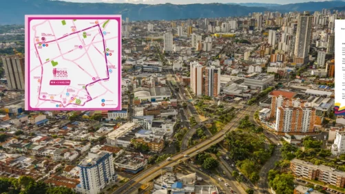 estos son los cierres viales previstos para este 3 de agosto en Bucaramanga por carrera atlética y marcha