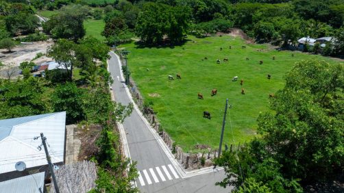 Más de 400 familias ya cuentan con calle renovada en cantón Cangrejera, Panchimalco |