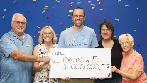 Una familia gana el premio mayor ... a su segundo grupo de compra