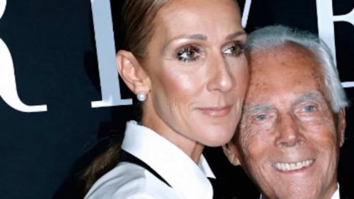 [PHOTOS] Céline Dion y Giorgio Armani: una historia de glamour y amistad
