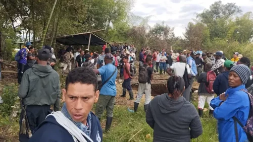 ellos eran los siete adultos y el menor que murieron en el socavón