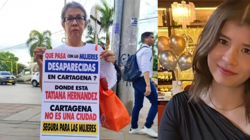 Madre de Tatiana Hernández, joven estudiante de medicina desaparecida en Cartagena, denuncia amenazas: 'Nos vamos a ir'