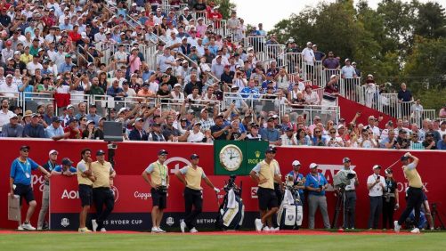 "Es solo en Estados Unidos que sale la estupidez", dice el inglés Ian Poulter: auriculares de realidad virtual para preparar Europa para los insultos de la Copa Ryder