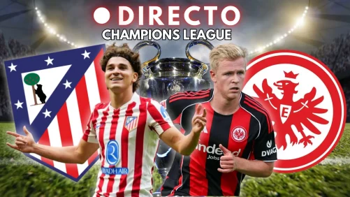 Atlético de Madrid - Eintracht Frankfurt de Champions League, en directo: marcador, goles y última hora de la jornada 2