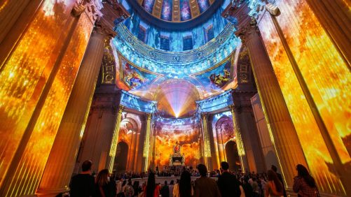 "Aura Saint-Roch", la experiencia inmersiva de Moment Factory, presentada a partir del 5 de diciembre en Quebec