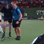 cojo, acalambrado y hundido en su adiós al Masters 1.000 de Shanghái