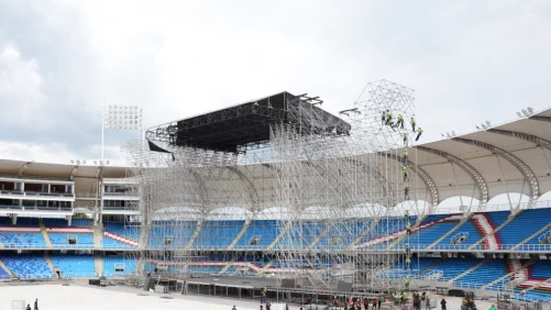 Shakira en Cali | Así se desarrolla la producción y montaje para los conciertos en el estadio Pascual Guerrero: se generan entre 2.000 y 3.000 empleos