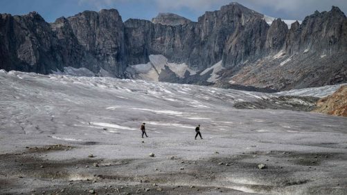 Clima: En diez años, los glaciares suizos han perdido una cuarta parte de su volumen