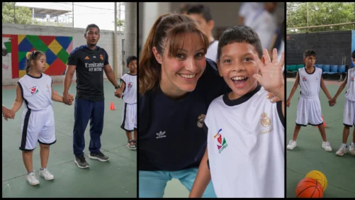 Fundación Real Madrid y CE CAMILO inauguran la primera escuela deportiva adaptada para niños con discapacidad en Barranquilla