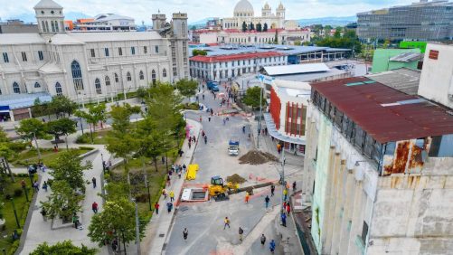 Cine Libertad y calles aledañas se suman a los trabajos de recuperación del Centro Histórico de San Salvador |