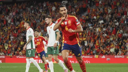 España golea a Bulgaria, pero la clasificación al Mundial 2026 tendrá que esperar
