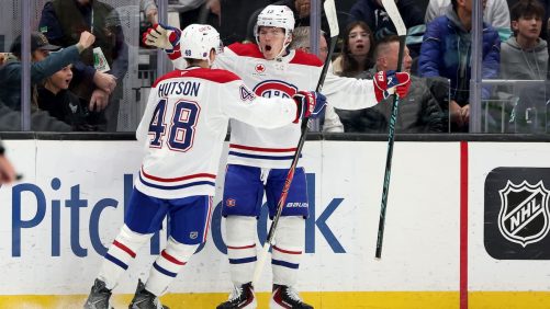 ¡Ya es un récord en la historia de Canadá para Cole Caufield!