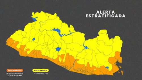 Protección Civil emite Alerta Estratificada por lluvias intensas en El Salvador |