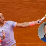 En los partidos de Rafa Nadal echaban carretillas de tierra para hacer la pista más lenta