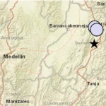 Temblor hoy en Colombia | Servicio Geológico Colombiano reportó sismo de 3.9 este 30 de octubre en Los Santos, Santander