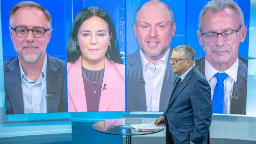 Debate en LCN: Cuatro candidatos para el ayuntamiento de Montreal Cross Iron en un juego oratorio más tenso