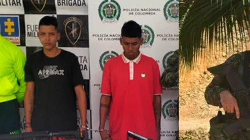 capturan a dos 'fichas claves' de alias Primo Gay,, vinculados al Frente 36