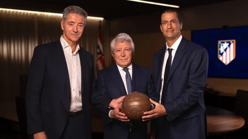 el Atlético de Madrid, el último en ser adquirido