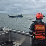 así fue rescate de seis pescadores, cuyas lanchas se quedaron a la deriva en el Pacífico