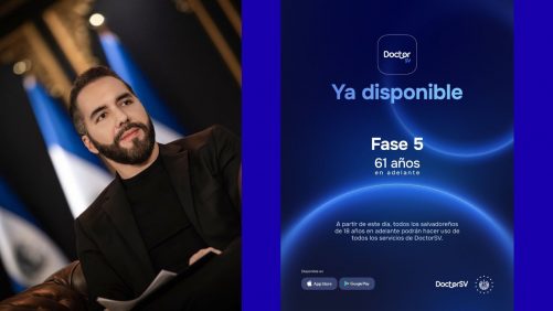 Habilitan aplicación Doctor SV para salvadoreños de 61 años en adelante |