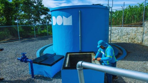 DOM finaliza y entrega proyecto de agua potable, en Guaymango, Ahuachapán |