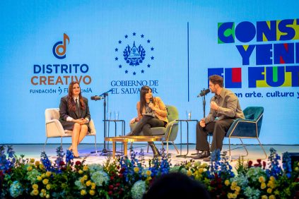 Maite Perroni y Christopher Uckermann inauguran el VI Congreso Internacional Distrito Creativo en El Salvador |