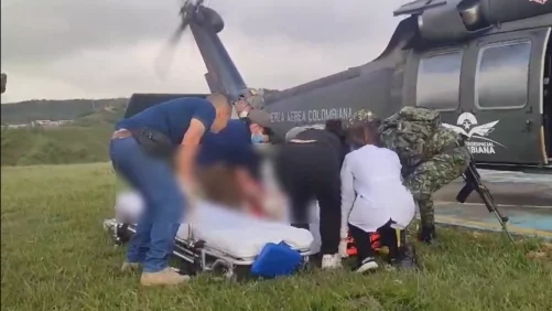 hombre resultó herido tras caer en campo minado en Anorí