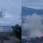 el angustioso audio de policía acorralado en medio del ataque de las disidencias Farc en el Cauca; denuncian falta de respaldo aéreo