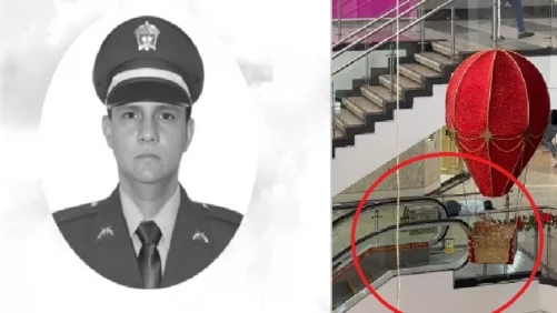 El intendente Fredy Leal Briceño, el policía muerto que luchó 48 minutos por su vida tras frustrar robo en joyería de Bucaramanga en medio de balacera