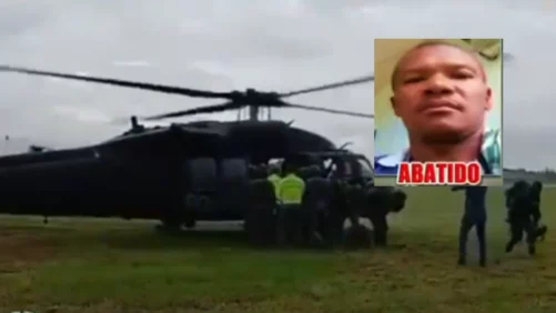 Él era alias Veneno, el cabecilla del EMC abatido por el que habrían atentado con una granada contra estación de Policía en Cali