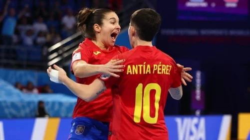 España hace historia y se cuelga el bronce en el Mundial femenino de fútbol sala