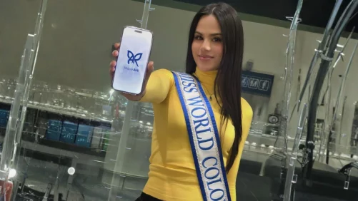 Miss Mundo barranquillera lucha contra el matoneo con su App InspirArte