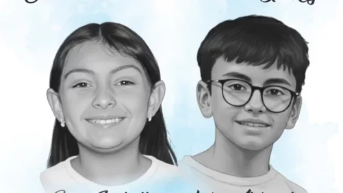 La nostálgica despedida a niños que murieron luego de que una tractomula sin frenos tumbara su casa en Paz de Río, Boyacá