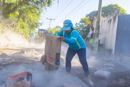 Avanza modernización vial en Lolotique sobre tramo que conectará el casco urbano con la Panamericana |