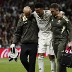 Éder Militao se rompe el bíceps femoral y estará cuatro meses de baja