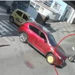 el accidente quedó grabado en video