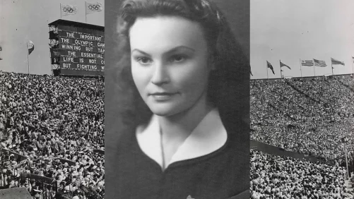 la única atleta que ha recibido un oro olímpico póstumo
